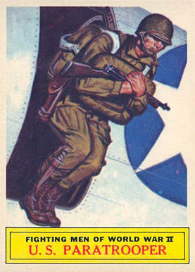 1965 Topps Battle U.S. Paratroopers #57 Non-Sports Card
