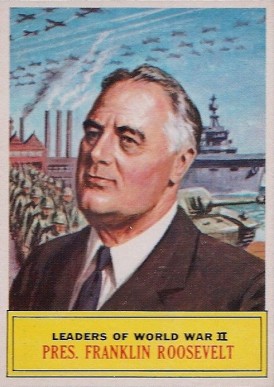 1965 Topps Battle President Franklin Roosevelt #63 Non-Sports Card