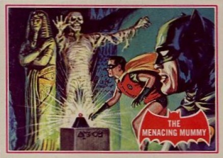 1966 Batman A Series The Menacing Mummy #3A Non-Sports Card