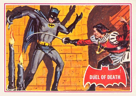 1966 Batman A Series Duel of Death #41A Non-Sports Card