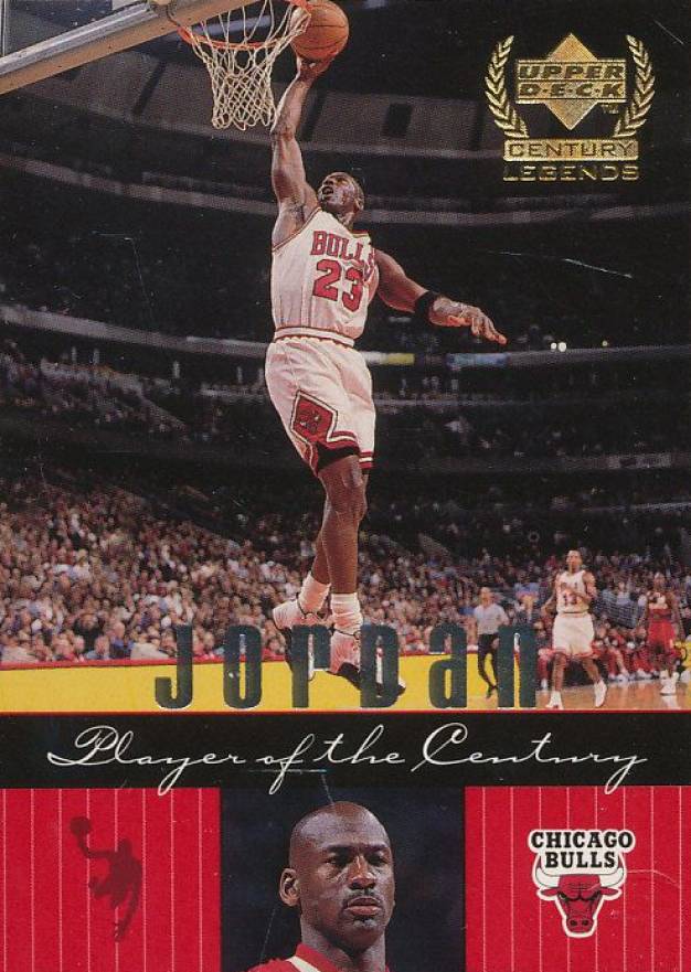 1999 Upper Deck Century Legends Michael Jordan #83 Basketball Card