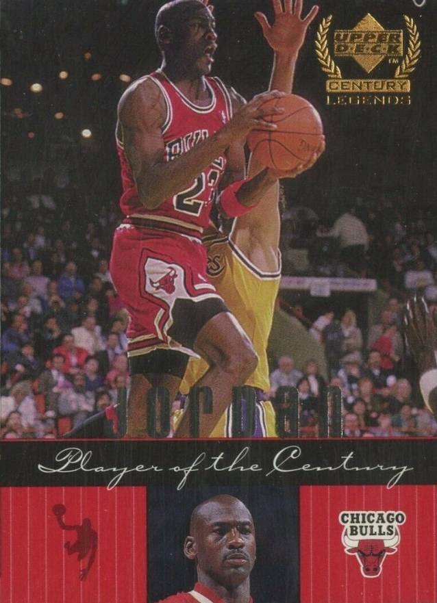 1999 Upper Deck Century Legends Michael Jordan #88 Basketball Card