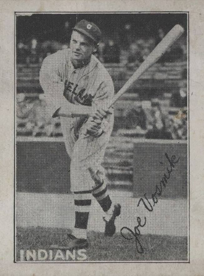 1932 Strip Card Joe Vosmik #27 Baseball Card