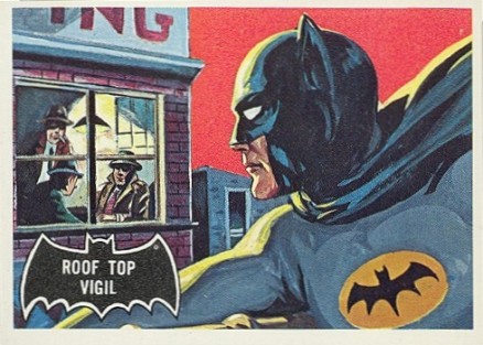 1966 Topps Batman Roof Top Vigil #5 Non-Sports Card
