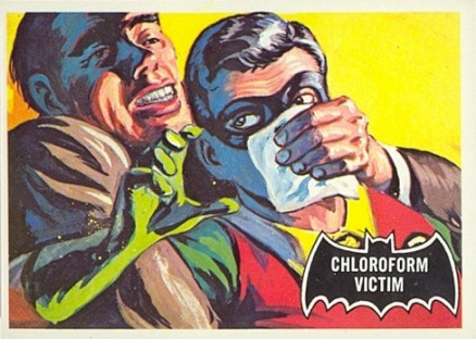 1966 Topps Batman Chloroform Victim #6 Non-Sports Card