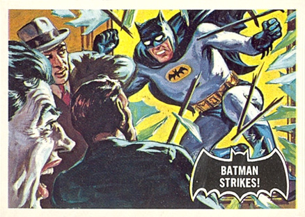 1966 Topps Batman Batman Strikes! #12 Non-Sports Card