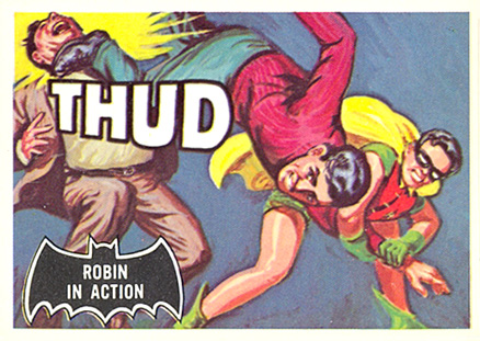 1966 Topps Batman Robin in Action #18 Non-Sports Card