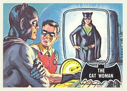 1966 Topps Batman The Cat Woman #25 Non-Sports Card