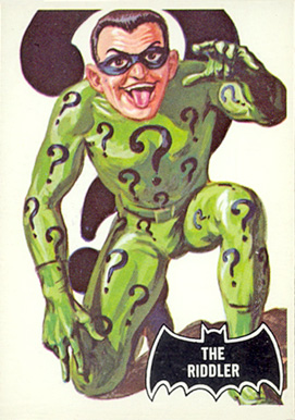 1966 Topps Batman The Riddler #36 Non-Sports Card