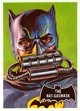 1966 Topps Batman The Bat-Gasmask #43 Non-Sports Card