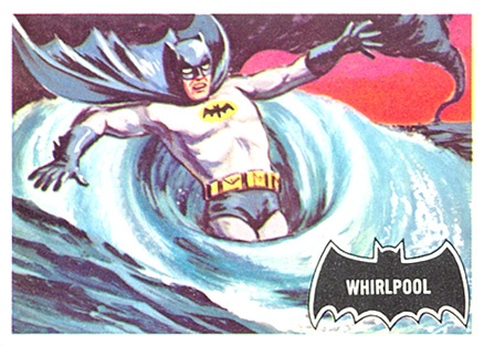 1966 Topps Batman Whirlpool #54 Non-Sports Card