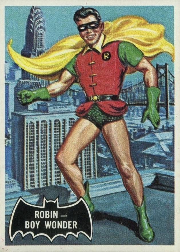 1966 Topps Batman Robin-Boy Wonder #2 Non-Sports Card