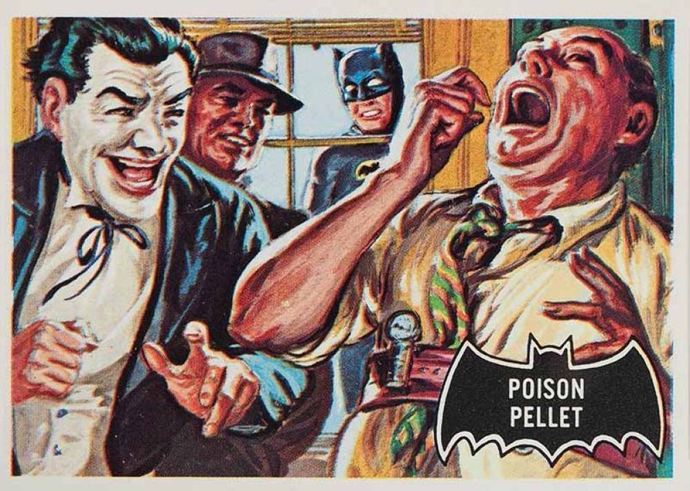 1966 Topps Batman Poison Pellet #11 Non-Sports Card