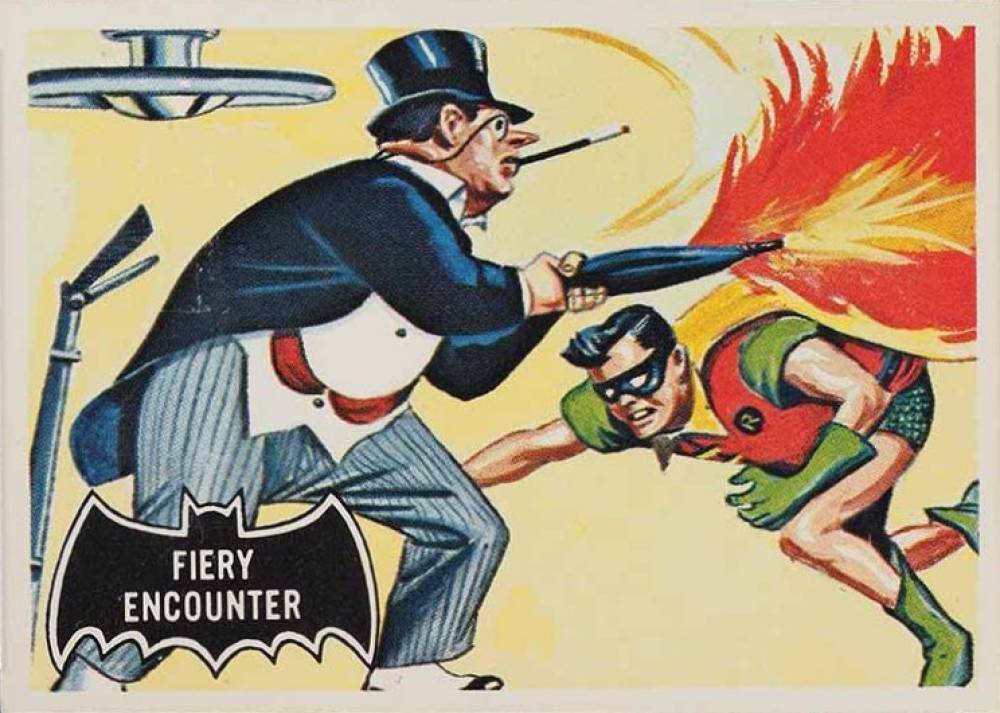 1966 Topps Batman Fiery Encounter #19 Non-Sports Card