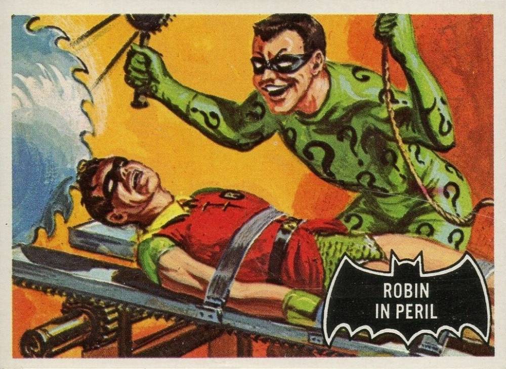 1966 Topps Batman Robin in Peril #42 Non-Sports Card