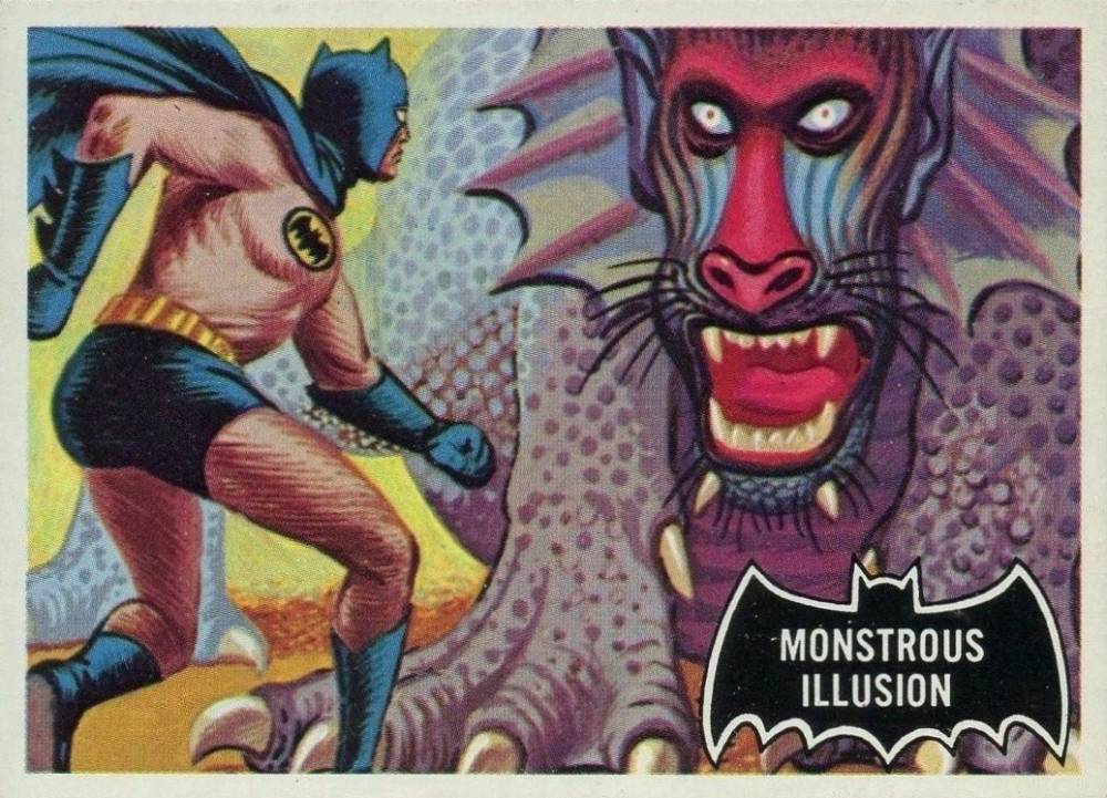 1966 Topps Batman Monstrous Illusion #48 Non-Sports Card