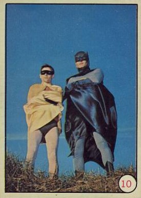 1966 Batman Color Photo Batman & Riddler #10 Non-Sports Card