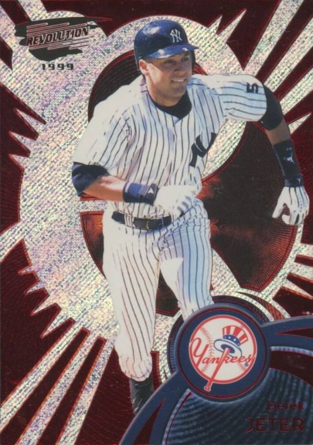 1999 Pacific Revolution Derek Jeter #95 Baseball Card