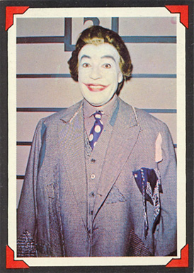 1966 Batman Riddler Back The Clown Prince of Crime #12 Non-Sports Card