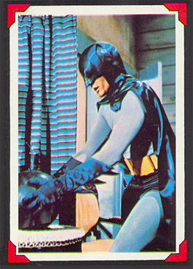 1966 Batman Riddler Back Cautious Caped Crusader #17 Non-Sports Card