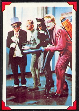 1966 Batman Riddler Back A Fearsome Foursome #18 Non-Sports Card