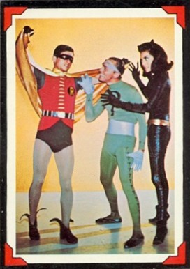 1966 Batman Riddler Back A Catly Caper #36 Non-Sports Card