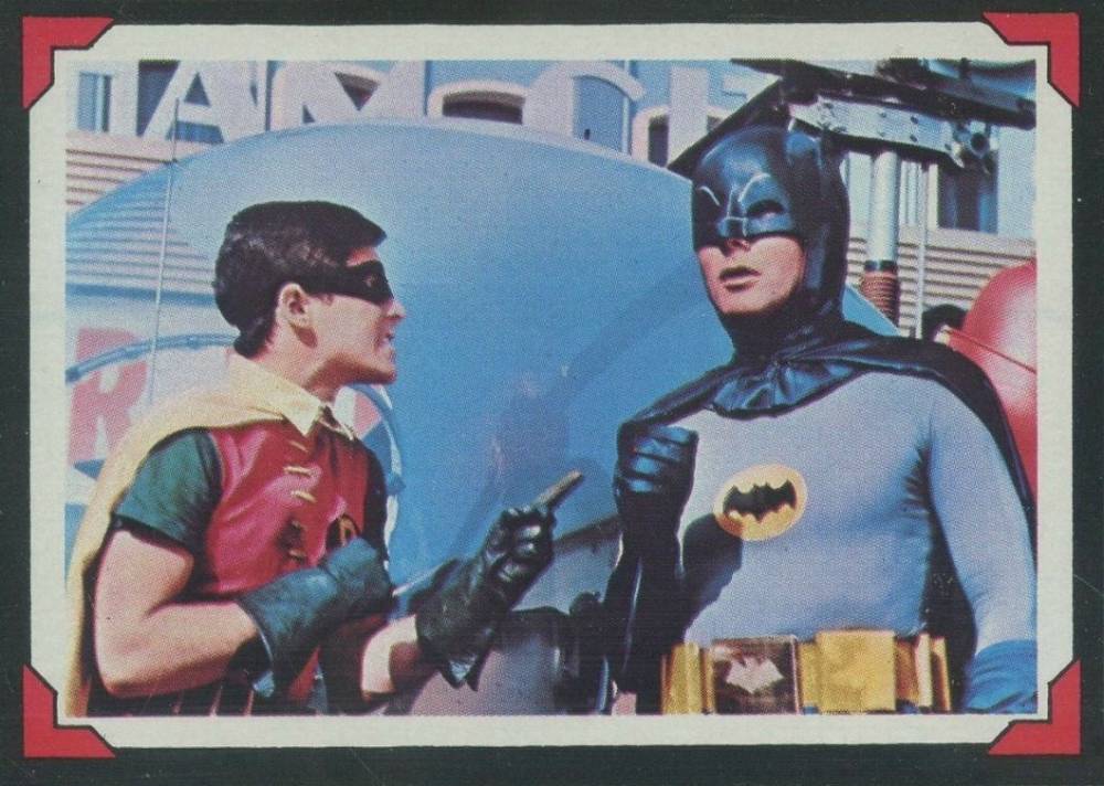 1966 Batman Riddler Back Hide-and-Go-Riddle #16 Non-Sports Card