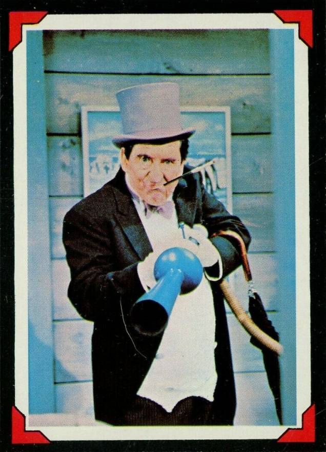 1966 Batman Riddler Back The Pudgy Penguin #33 Non-Sports Card