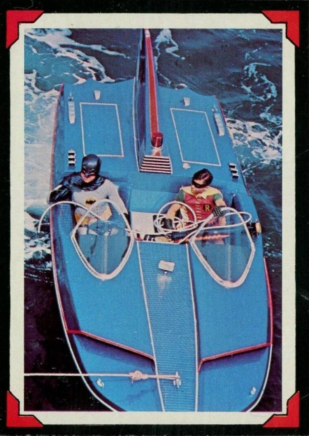1966 Batman Riddler Back Docking the Bat-Foil #34 Non-Sports Card