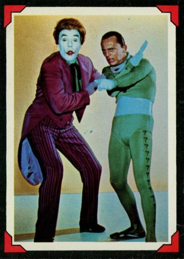 1966 Batman Riddler Back A Dastardly Duo #35 Non-Sports Card