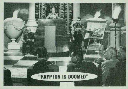 1966 Superman Krypton Is Doomed #1 Non-Sports Card