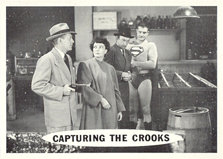 1966 Superman Capturing The Crooks #49 Non-Sports Card