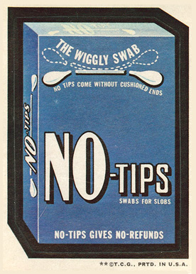 1973 Topps Wacky Packs 3rd Series No-Tips #15 Non-Sports Card