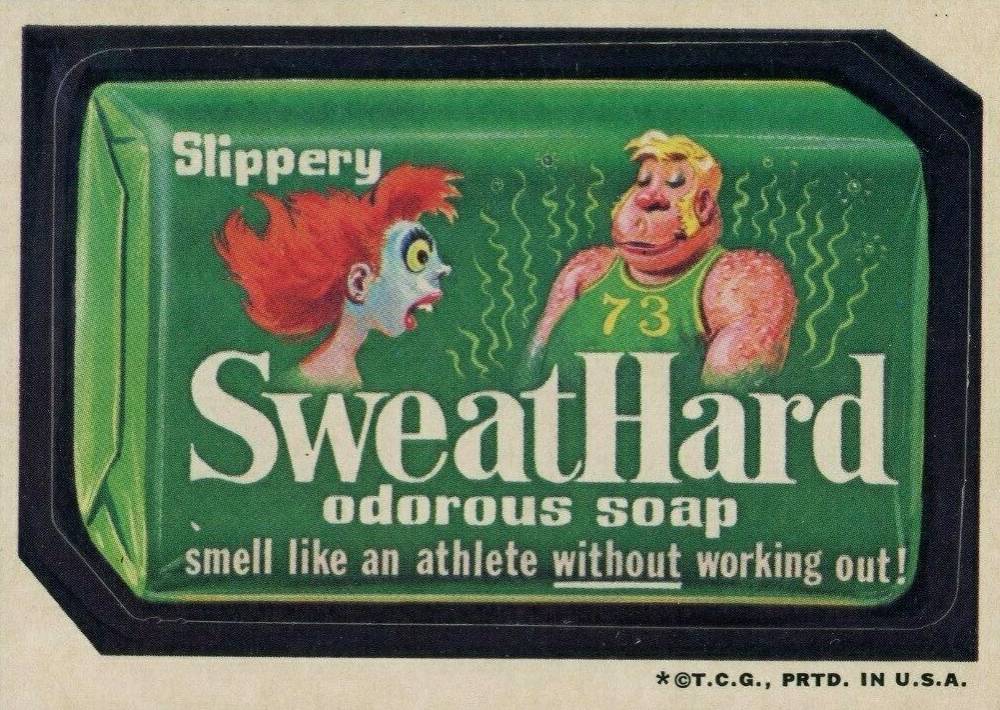 1973 Topps Wacky Packs 3rd Series Sweat-Hard Soap #26 Non-Sports Card