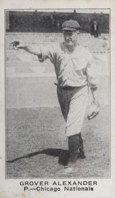 1922 Strip Card Grover Alexander # Baseball Card