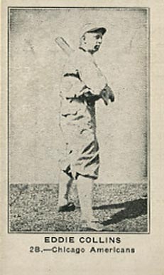 1922 Strip Card Eddie Collins # Baseball Card
