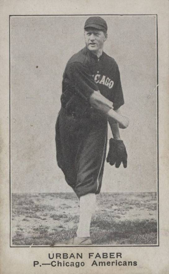 1922 Strip Card Urban Faber #39 Baseball Card