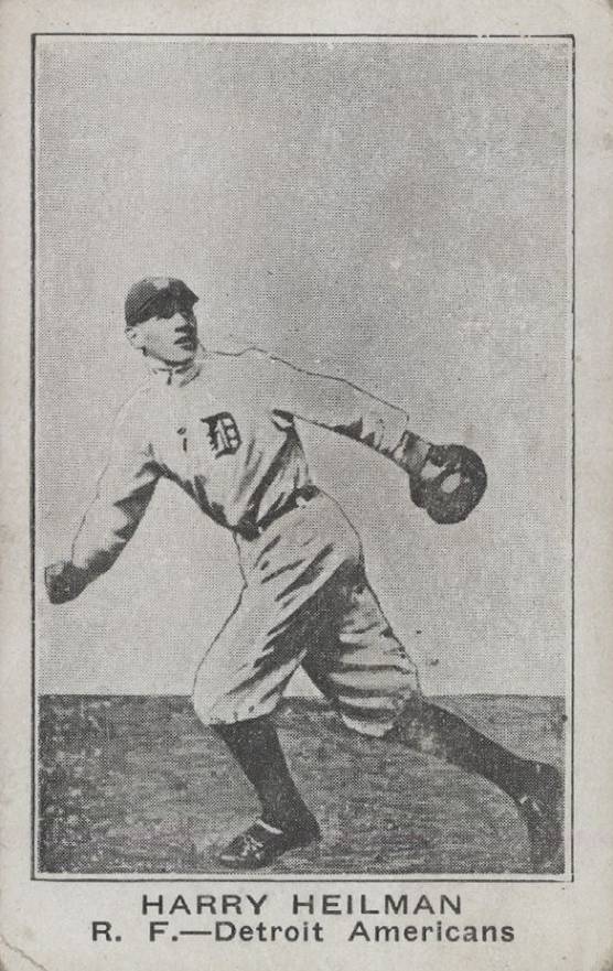 1922 Strip Card Harry Heilman # Baseball Card