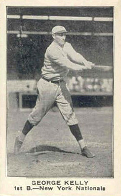 1922 Strip Card George Kelly # Baseball Card