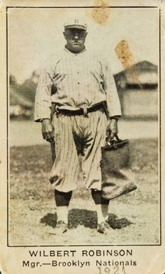 1922 Strip Card Wilbert Robinson # Baseball Card
