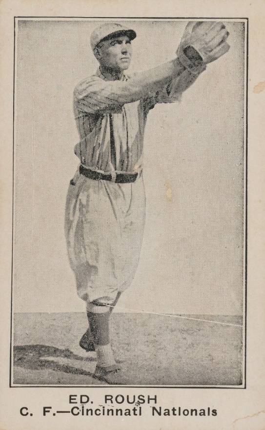 1922 Strip Card Ed Roush # Baseball Card