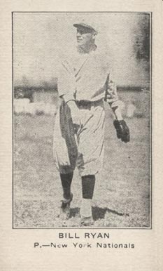 1922 Strip Card Bill Ryan # Baseball Card