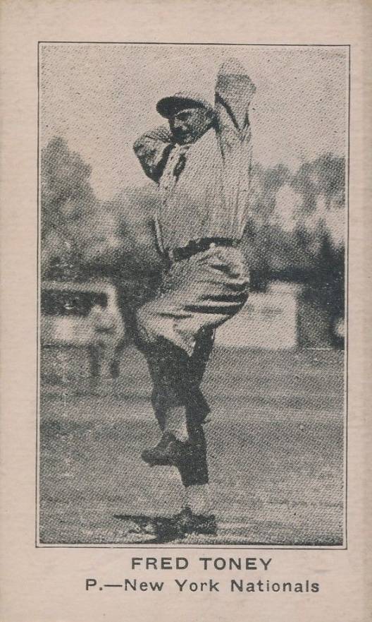1922 Strip Card Fred Toney # Baseball Card