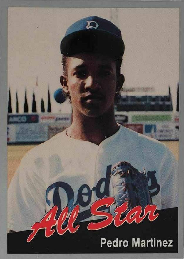 1991 Cal League All-Stars Pedro Martinez #1 Baseball Card
