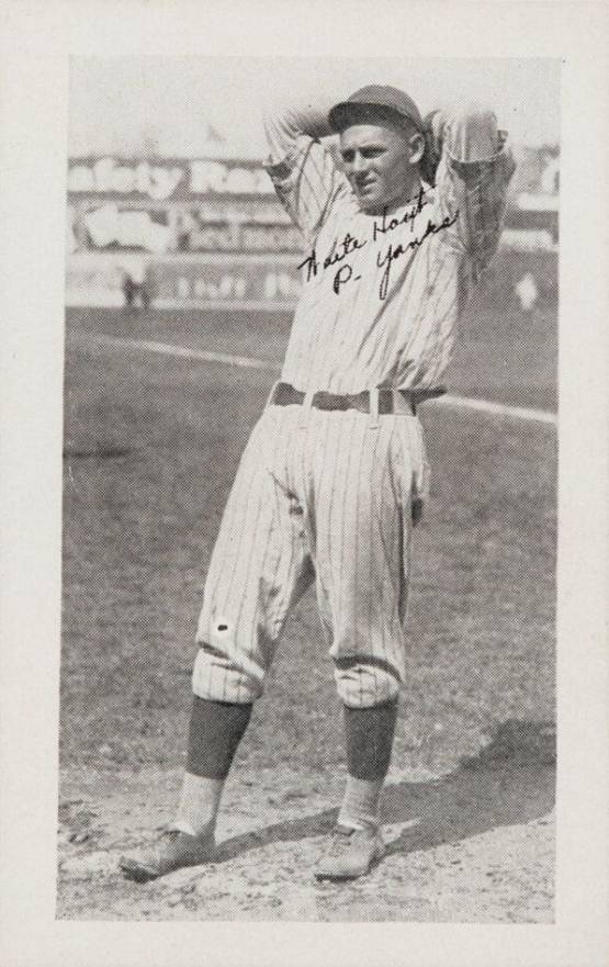 1922 Strip Card Waite Hoyt # Baseball Card