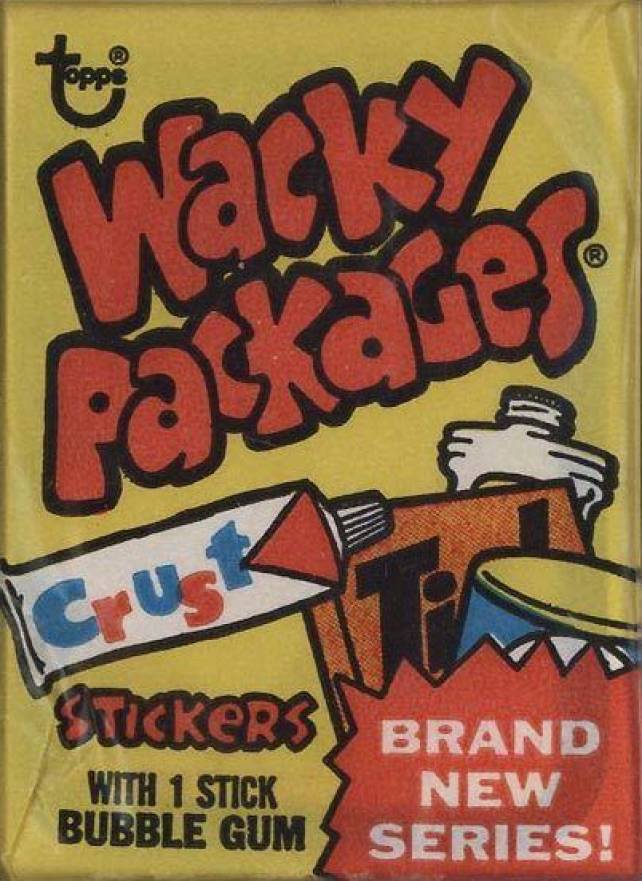 1975 Topps Wacky Packs 14th Series Wax Pack #WP Non-Sports Card