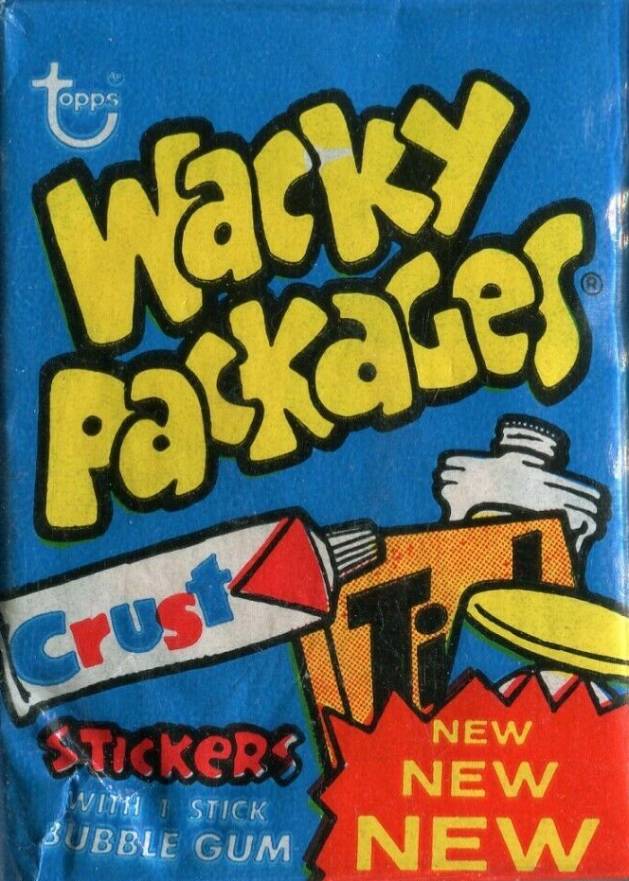 1975 Topps Wacky Packs 15th Series Wax Pack #WP Non-Sports Card