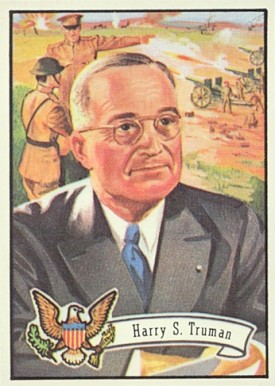 1972 Topps U.S. Presidents Harry S. Truman #32 Non-Sports Card