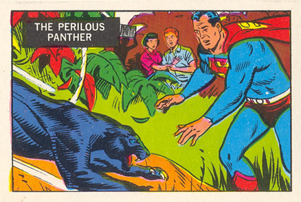 1968 A & BC Superman in the Jungle The perilous #15 Non-Sports Card