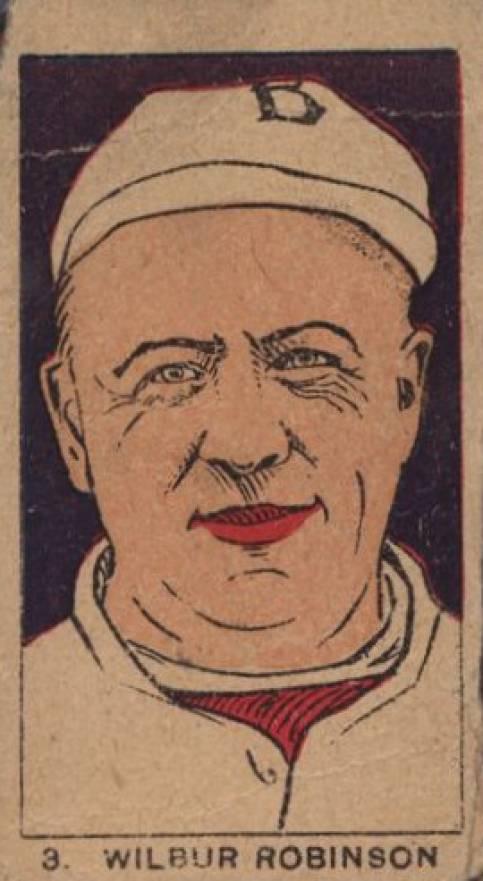 1921 Strip Card Wilbur Robinson #3 Baseball Card